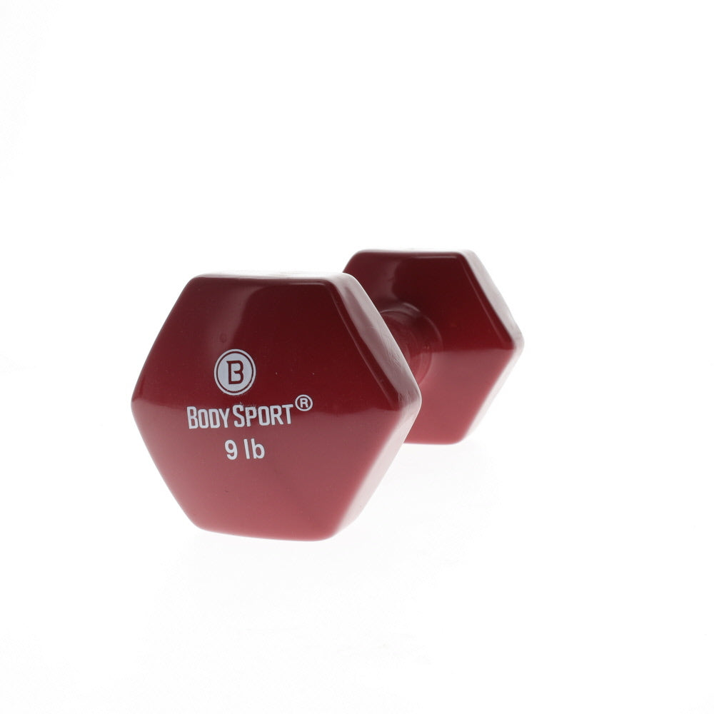 Elivate Body Sport Vinyl Dumbbells Elivate Variant(s) - LBWeight BDSVDB09_ce0c2f7e-0342-43ff-a23f-4a03e5b8f614