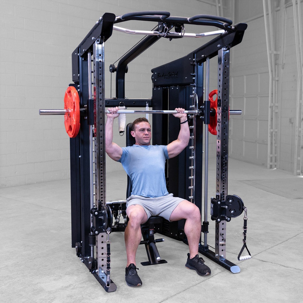 Body-Solid GSFR100 All-in-One Functional Trainer/Smith Body Solid Functional Trainer GSFR100_0O2A5869-1028__41875.1784582154