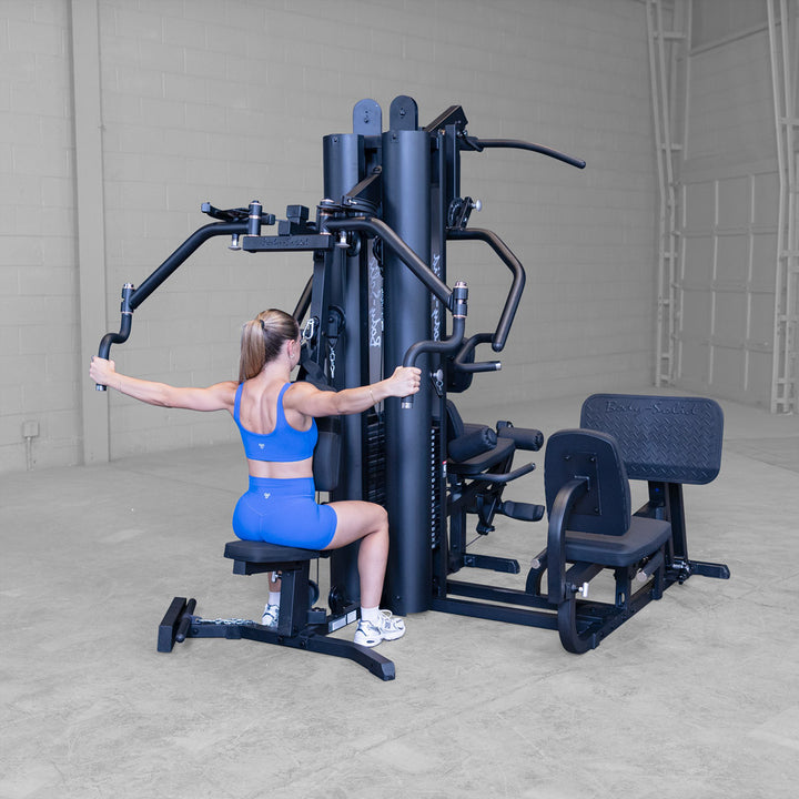 Body-Solid G9B Multi-Station Gym Body Solid Extreme Gyms EXM3000LPS, FSF3 body-solid_g9s-multi-station-gym-1_view-5
