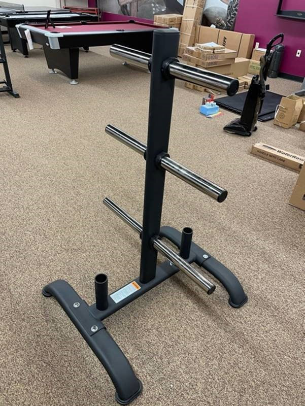 Olympic Weight Tree - Large Plate Storage - Discontinued Default Title G&G Fitness Equipment Dumbell racks, power block stand, plate and bar storage, kettlebell racks, ball racks e7ae6ff4-5a5c-ed11-834a-0af6a9949c45_69170