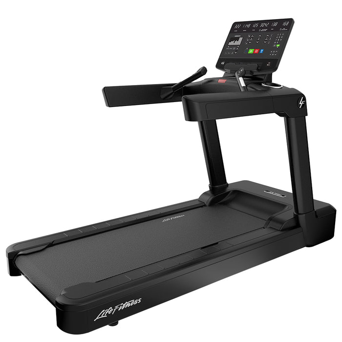 Life Fitness Club Series + Treadmill w/ SL Console - Black Life Fitness Treadmill; Residentail Commercial Frame over 350lbs life-fitness_club-series-treadmill_main
