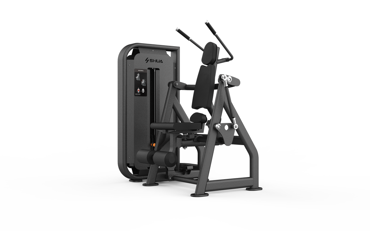 Shua G6816 Abdominal selectorized machine, studio render 2 of 2