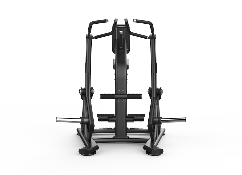 Shua G6904 Iso-Lateral Row plate loaded machine, studio render 4 of 4