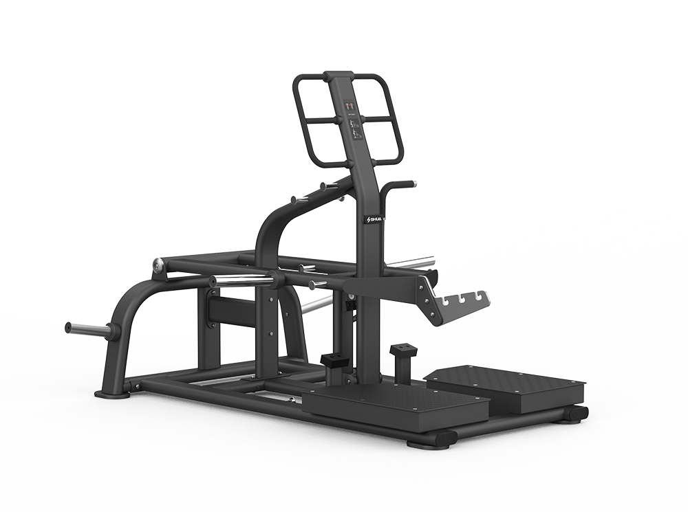 Shua G6920 Belt Squat plate loaded machine, studio render 1 of 4
