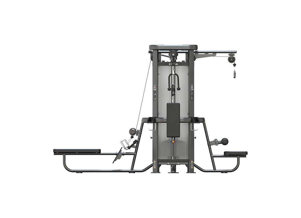 Shua G7232 5-Station multi-station gym, studio render 4 of 4