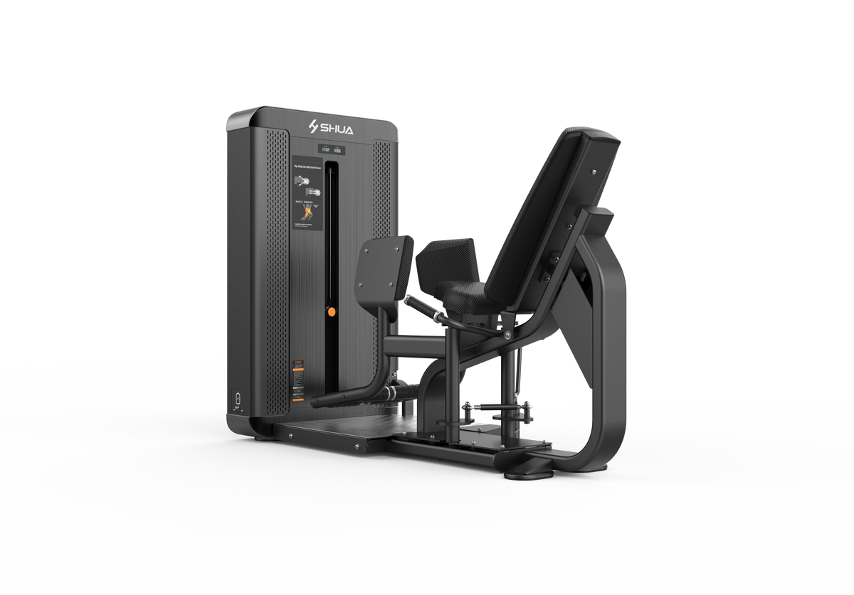 Shua G8823 Abductor selectorized machine, studio render 2 of 2