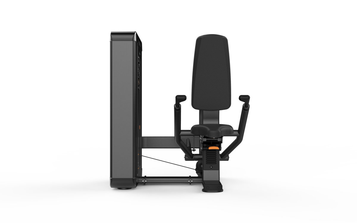 Shua G8826 Triceps Press selectorized machine, studio render 3 of 4