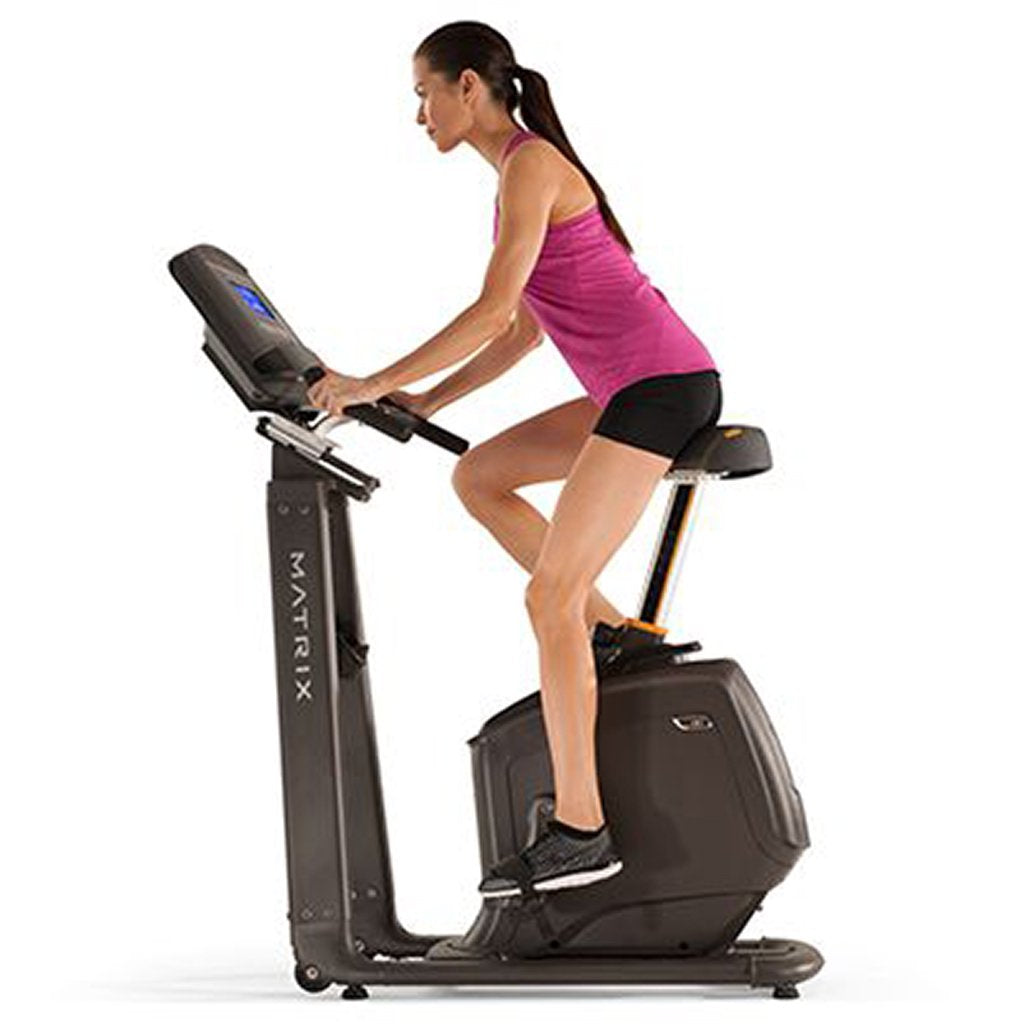 The Matrix U30 Upright Bike for a combination of advanced ergonomics, stability, comfort and versatility that will make your next ride your best ever. A convenient step-through design features our exclusive Dual Form Frame and Comfort Arc Seat.