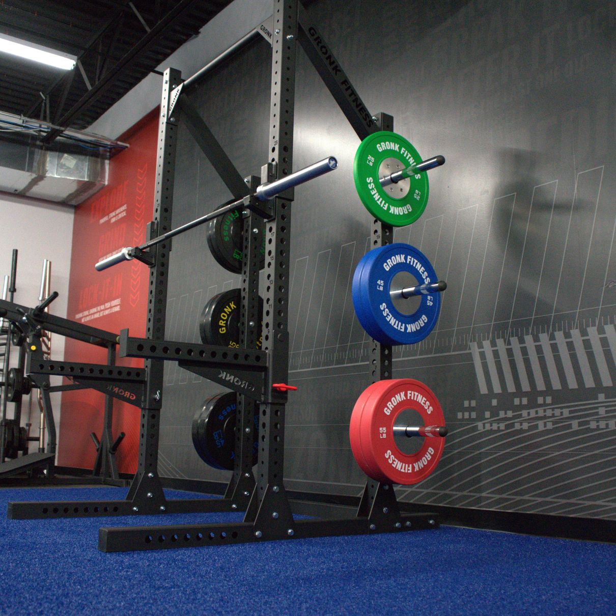 Gronk Fitness Commercial Half Rack Gronk Fitness Products Half rack, power rack or cage, smith, smith add-on 11_1800x1800_dc9bd021-8a63-41a8-9894-9fb3284b8d4d