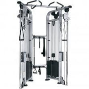 Life Fitness CMDAP machine front view with dual pulleys
