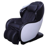 CirC3 MR380 Massage Chair in black and white, angled view