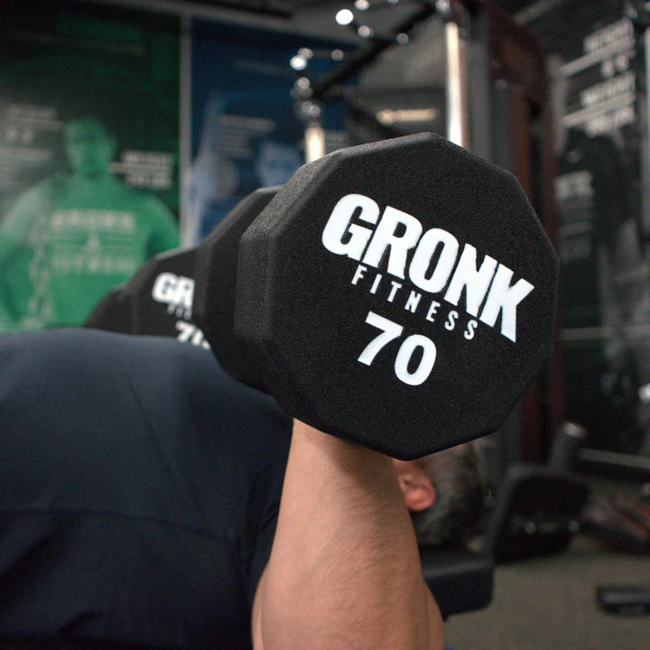 Gronk 10 Sided Urethane Dumbbell Gronk Fitness Products Variant(s) - LBWeight 26_720x_d5cc0d63-7981-4a64-bb3e-b21c2dfbc4ba