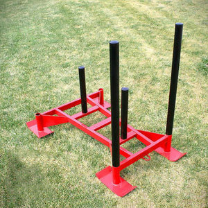 Professional Driving Power Sled Red