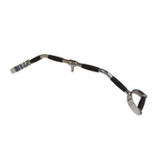 Pro Style Revolving Lat Bar with ergonomic grips, angled view