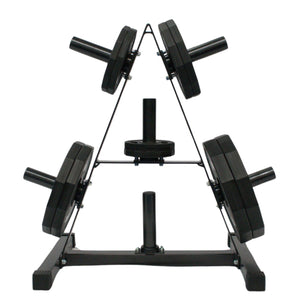 Gronk Fitness Compact A-Frame Weight Tree