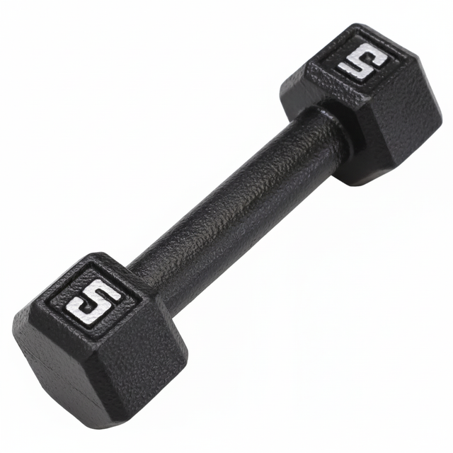 Gronk Cast Hex Dumbbell - Black G&G Fitness Equipment Variant(s) - LBWeight 5_c127c912-2ae5-4041-9a56-a43dceeb79b5