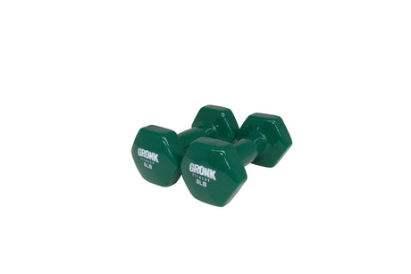 Gronk Fitness Vinyl Hex Dumbbells