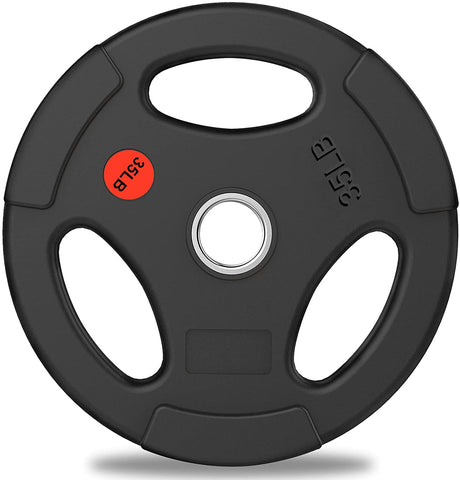 Premium Olympic Plates - Rubber Grip