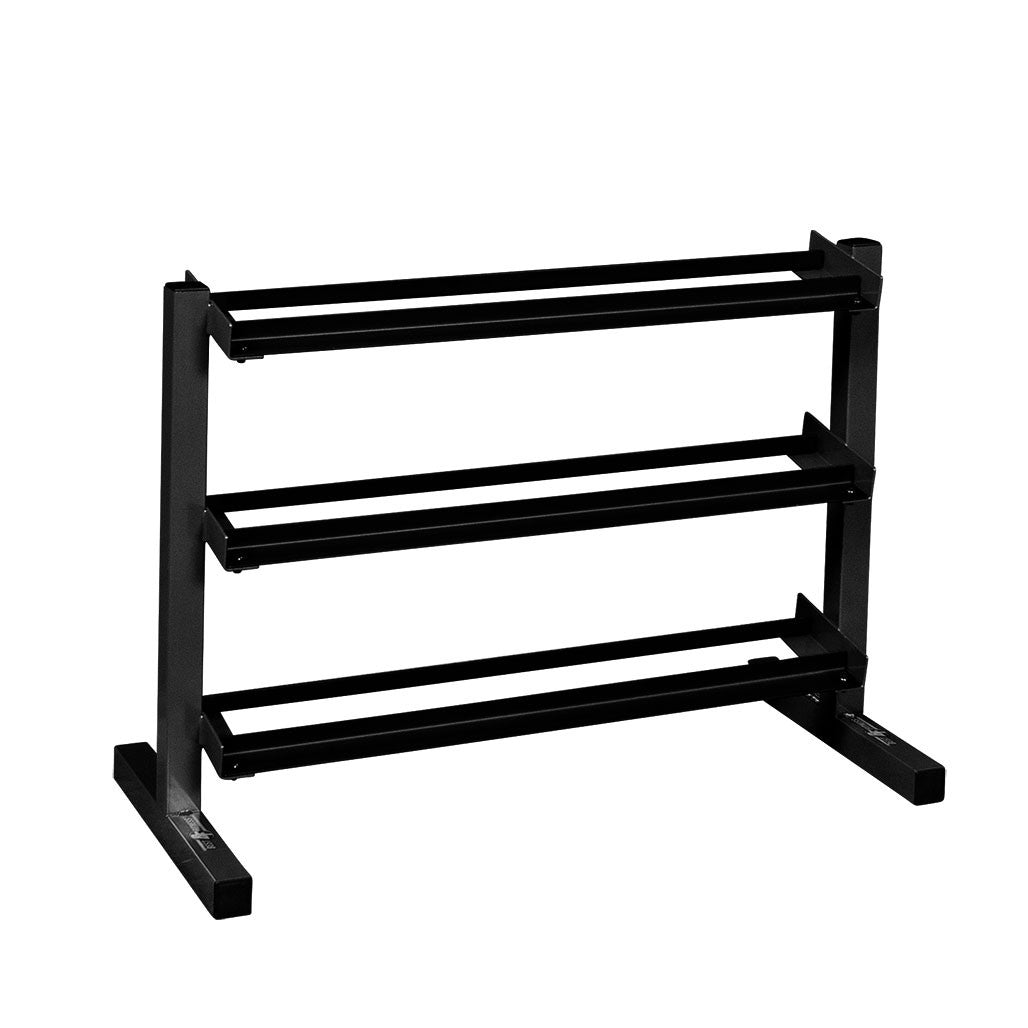 Body Solid 3 Tier Dumbbell Rack (Black)