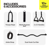 Inspire Centr SF6 Trainer accessory set overview