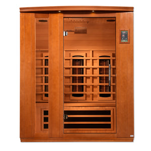 Dynamic Full Spectrum "Lugano" FAR Infrared Sauna  with Hemlock Wood