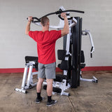 Body-Solid EXM3000LPS Multi-Station Gym Body Solid Extreme Gyms EXM3000LPS, FSF3 EXM3000_StandingShoulderPress_DSF4343_720x_0ede001e-71e2-46ac-9644-6fa74474080e