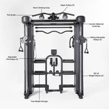 Inspire Series FT2 PRO Smith Functional Trainer Inspire Home Gym, labor intensive installation FT2-PRO_FEATURES_1200x1200_1_hkl6na_c8292b3c-f2c1-43bb-81ea-3647c4bb36cf