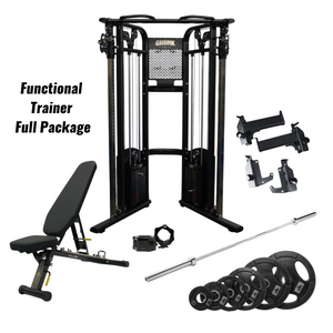 Functional Trainer Full Package - Extra 265lb Weight Plate Set