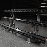 Hammer - 3 Tier Dumbbell Rack for 15 Pairs Life Fitness Dumbell racks, power block stand, plate and bar storage, kettlebell racks, ball racks Hammer_Strength_-_Benches_Racks_-_Three_Tier_Dumbbell_Rack_FW-DR3_5