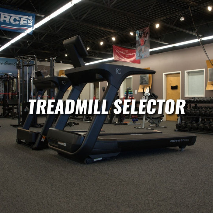 Treadmill in Fitness Equipment Store "Treadmill Selector"