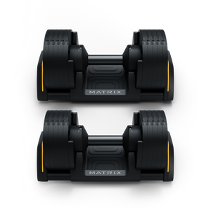 Matrix 50 lb Adjustable Dumbbells
