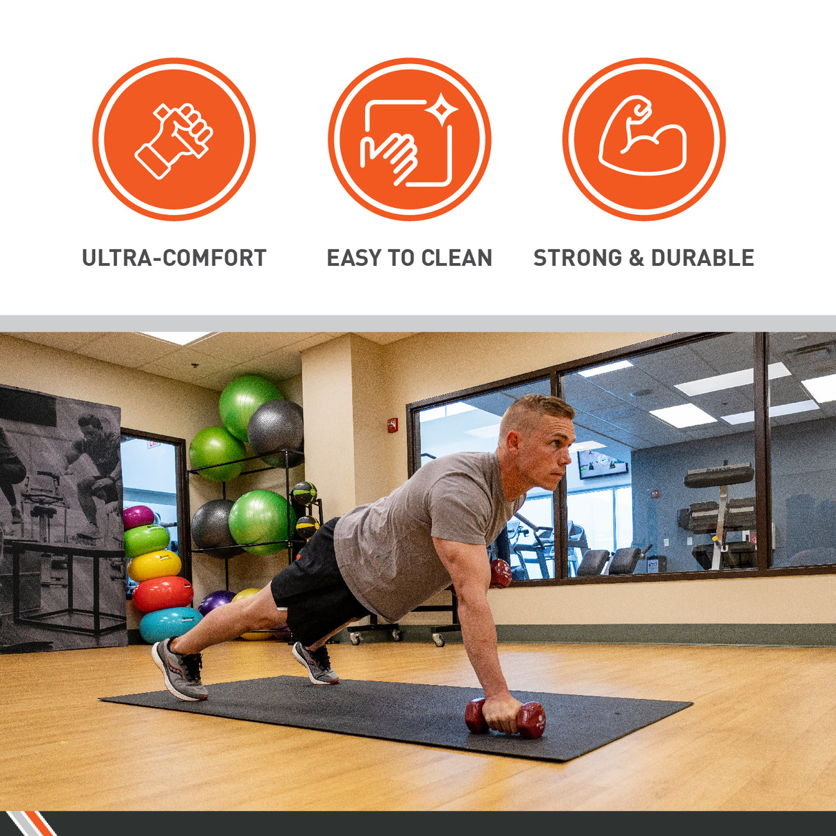 Elivate Body Sport Vinyl Dumbbells Elivate Variant(s) - LBWeight W-BDSVDB-2_0f688e87-97c3-4db4-8aaa-bf77f0cc3906