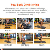 Elivate Body Sport Vinyl Dumbbells Elivate Variant(s) - LBWeight W-BDSVDB-3_61f925c6-d12f-4a1d-8980-bf72347657c1