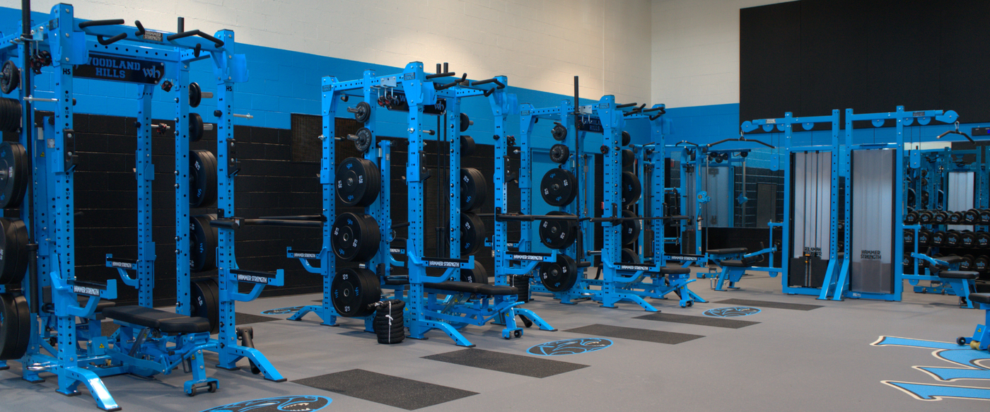 Woodland Hills Strength and Conditioning Weight Room
