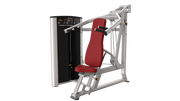 Life Fitness Axiom Multi-Press angled view with red seat