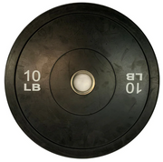 G&G Fitness 10 lb bumper plate with white lettering