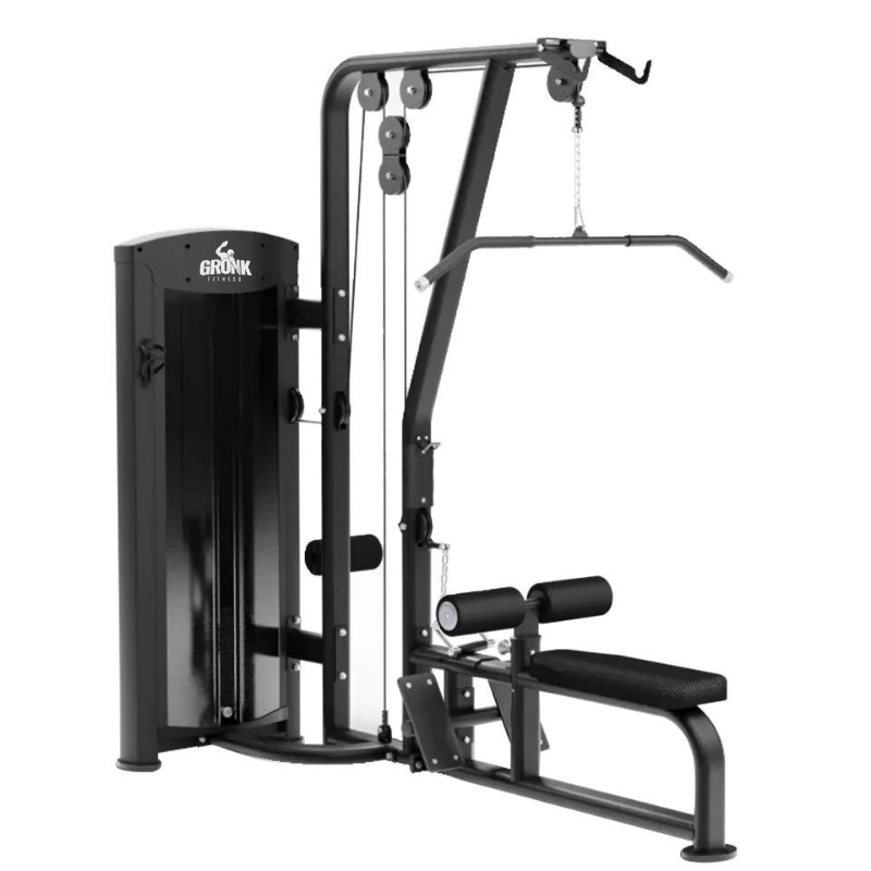 Gronk Dual Lat Pulldown and Low Row Selectorized - Final Stock