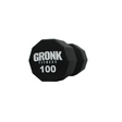Dumbbell, 10 sided Urethane, Gronk, 100lb - Final Stock Gronk Fitness Products Dumbbells gronkfitness_dumbbell-10-sided-urethane-gronk-100lb-discontinued_main
