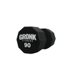 Dumbbell, 10 sided Urethane, Gronk, 90lb - Final Stock Gronk Fitness Products Dumbbells gronkfitness_dumbbell-10-sided-urethane-gronk-90lb-discontinued_main
