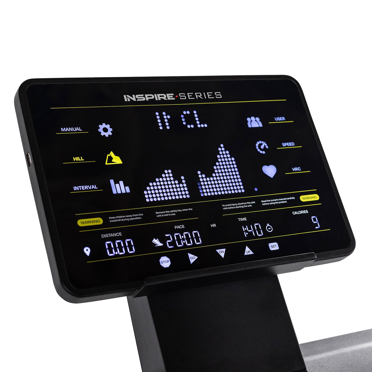 Inspire T7 Treadmill with 15 Inch LED Display Inspire Treadmill inspire_t7-treadmill-110v-with-15inch-led-display_view-5_b44293bc-67f1-4b20-827e-a6ee6c16724c