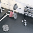 SuperMats MuscleMat 4x6-1/2 Black Mat SuperMats Rubber flooring, turf, large non-padded interlocking mats and flooring musclemat_sample1