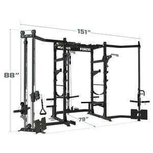 Force USA My Rack With 6 Attachments Included