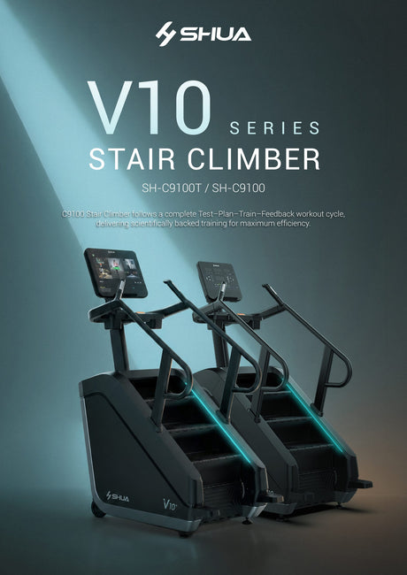 Shua C9100T Stair Climber, 21.5in Touch, studio render 1 of 4