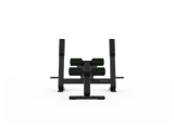 Shua G6372 Olympic Decline Bench exercise bench, studio render 2 of 2