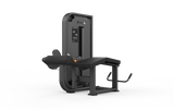 Shua G6812 Prone Leg Curl selectorized machine, studio render 2 of 2