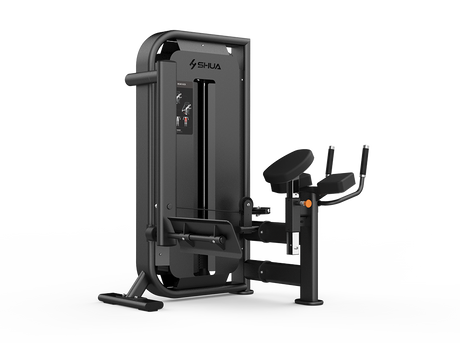 Shua G6815 Rear Kick selectorized machine, studio render 1 of 2