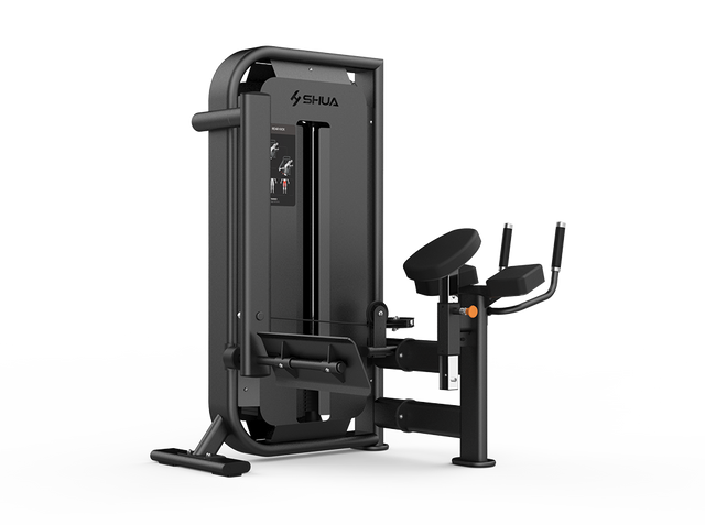 Shua G6815 Rear Kick selectorized machine, studio render 1 of 2