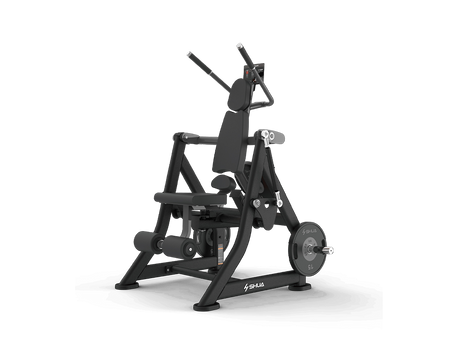 Shua G6915 Abdominal Oblique Crunch plate loaded machine, studio render 1 of 3