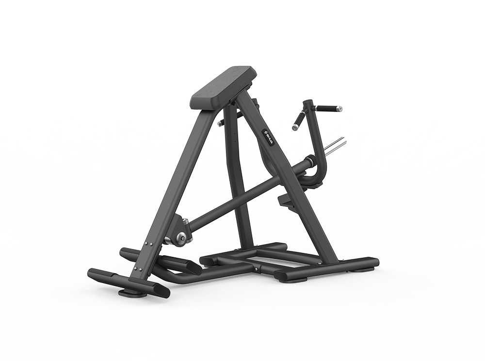 Shua G6921 T Bar Row plate loaded machine, studio render 2 of 4