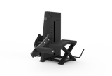 Shua G7709 Hybrid Prone Leg Curl selectorized machine, studio render 2 of 2